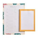 Habitat Country Floral Planners A4+A5 Pack of 2