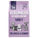 Scrumbles Turkey Gut Friendly Dog Food Dry Kibble 2kg