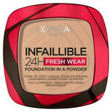 L'Oreal Paris Infallible 24H Fresh Wear Foundation in a Powder Shade 120 Vanilla