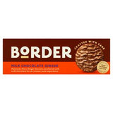 Border milk chocolate ginger biscuits 150g - British product