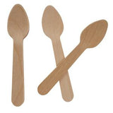 Sainsbury's Home wooden tea spoons pack of 10 (British brand)