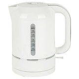 Cookworks white electric kettle 1.7L - British product