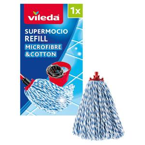 Vileda SuperMocio Microfibre and Cotton Mop Refill