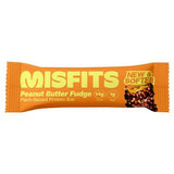 Misfits Peanut Butter Fudge Plant Based Protein Bar 50g