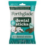 Forthglade Natural Grain Free Dental Sticks Dog Treats x5 170g