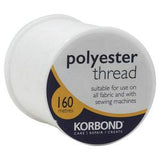 Korbond Care & Repair White Sewing Thread 160m