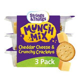 Strings & Things Munch Mix savoury snack 90g (British brand)