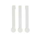 Sainsbury's Home white over door hook pack of 3 (British brand)