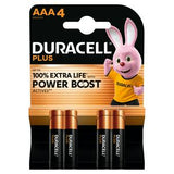 Duracell Powerboost Plus AAA Batteries Pack of 4