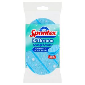 Spontex Bathroom Sponge Scourer 8x4x13.5cm (British brand)