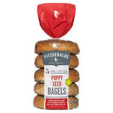 Fitzgeralds Family Bakery Poppy Seed Bagels Deli Style 425g x5