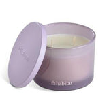 Habitat Multi Wick Candle Jasmine & Pineapple Purple Scented Candle 300g