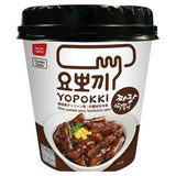 Yopokki Black Soybean Sauce Topokki Rice Cake Microwave Cup 120g