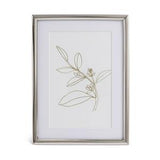Habitat Skinny Metal Picture Frame Silver Photo Frame 19x14cm