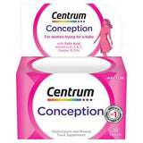 Centrum Conception Folic Acid Supplements 30 Tablets - British product