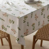 Sainbsury's Home Bee Floral Wipe Clean Table Cloth - Cream