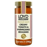 Loyd Grossman Creamy Tomato Parmigiano Pasta Sauce 290g, UK version