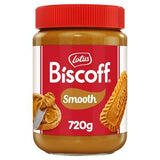 Lotus Biscoff Smooth Caramelised Biscuit Spread 720g, UK version