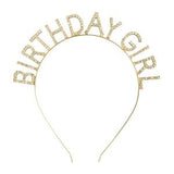 Sainsbury's Home Birthday Girl Headband Gold 1 Pack