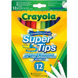 Crayola Supertips Markers 12 Pack