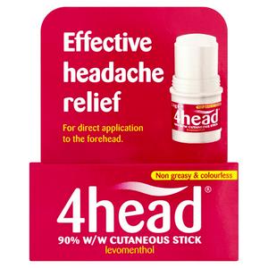 4head headache relief stick 3.6g, UK version