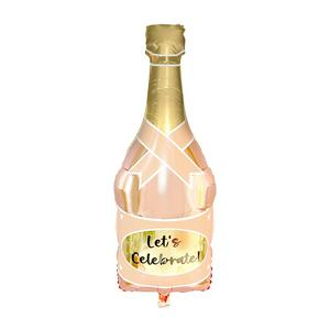 Sainsbury's Home Champagne Bottle Foil Balloon Occasions 90cm