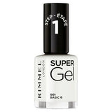 Rimmel London Super Gel Nail Polish Basic, imported from the UK