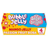 Angel Delight Mango Jelly Passionfruit Boba Bubble Snack Pot x4