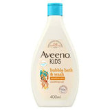 Aveeno Kids Bubble Bath Wash Soothing Oat Extract 400ml
