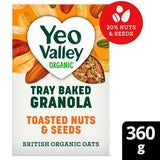 Yeo Valley Organic Tray Baked Granola Toasted Nuts & Seeds 360g