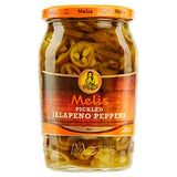 Melis Pickled Hot Jalapeno Peppers Sliced Jars 650g