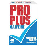 Pro Plus Caffeine Energy Tablets x48 Vegan Food Supplement