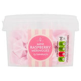 Sainsbury's Mini Raspberry Meringues Meringue Shells 22g
