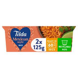 Tilda Mexican Style Rice Microwave Pots 2x125g