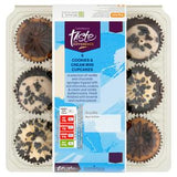 Sainsbury's Cookies & Cream Mini Cupcakes 9 Pack 214g
