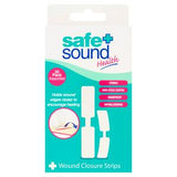 Safe + Sound Health Wound Closure Strips Assorted Plasters 20 Strips