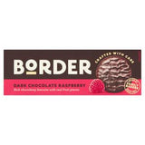 Border Dark Chocolate Raspberry Biscuits 150g - British product
