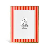Habitat Pink Wavy Glass Frame 5x7