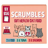 Scrumbles Jelly Gut Health Wet Cat Food 8 x 85g