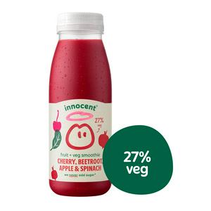 Innocent Cherry Beetroot Apple Spinach Smoothie 250ml, UK version