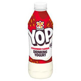 Yop Strawberry Drinking Yoghurt Snack 825g