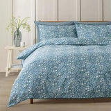 Sainsbury's Home Cotton Ditsy Floral Blue Single Duvet Cover