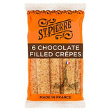 St Pierre Chocolate and Hazelnut Filled Crêpes 6 Pack