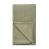 Sainsbury's Home Sage Fleece Throw 125 x 150 cm