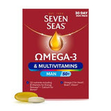 Seven Seas Omega 3 and Multivitamins Man 50+ Duo Pack 30 Day Supply