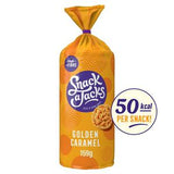 Snack a Jacks Caramel Rice Cakes Jumbo Snacks 159g