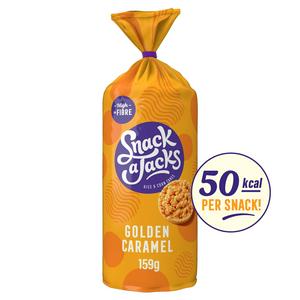 Snack a Jacks Karamell Riskaker Jumbo Snacks 159g