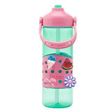 Smash Charm Bottle Pink Turquoise Water Bottle 750ml