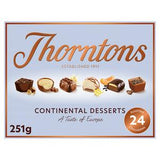 Thorntons Continental Famous Desserts Milk Chocolate Box 259g