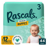Rascals Premium Nappies Size 3 Pack 44
